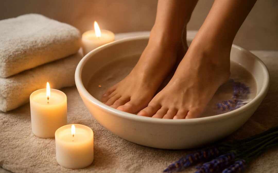 Indulge in a spa like pedicure: luxe nails, pure relaxation.