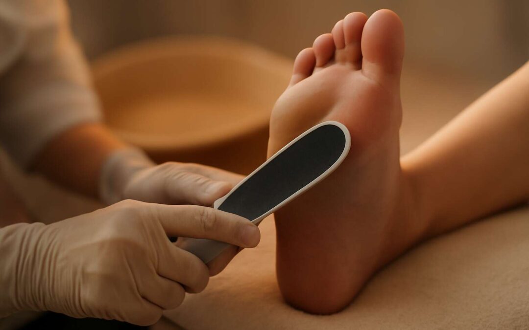 Transform your feet at home: will pedicure remove dead skin and reveal softer soles.