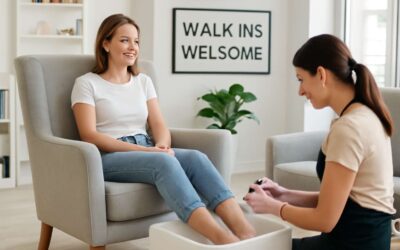 Best quick pampering: pedicure near me that accept walk-ins – no appointment needed.