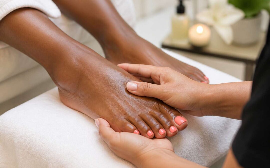 Get a Flawless Pedicure on Dark Skin With These Tips.