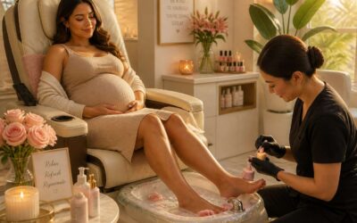 pedicure 24 weeks pregnant is safe, experts say