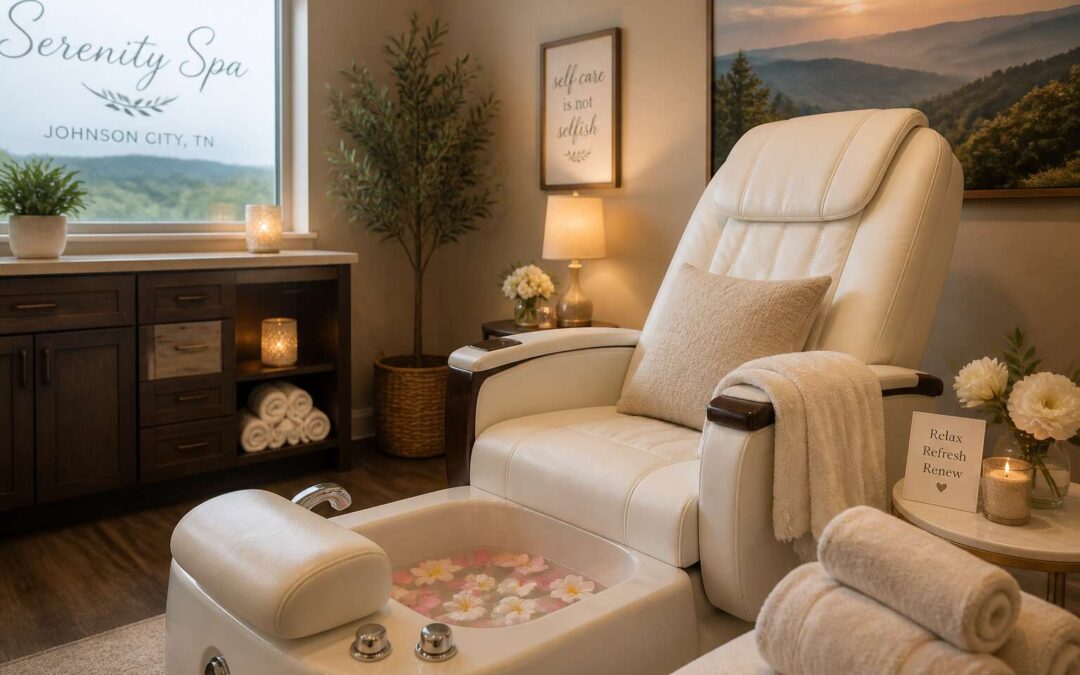 Relax with a top rated pedicure Johnson City TN locals love.